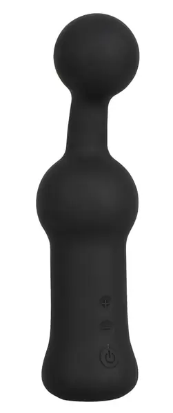 Black Velvets Vibrator za Prostatu 10-Režima Fleksibilni Analni Masažer, Crni