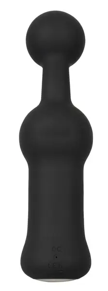 Black Velvets Vibrator za Prostatu 10-Režima Fleksibilni Analni Masažer, Crni