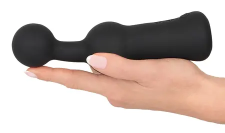 Black Velvets Vibrator za Prostatu 10-Režima Fleksibilni Analni Masažer, Crni