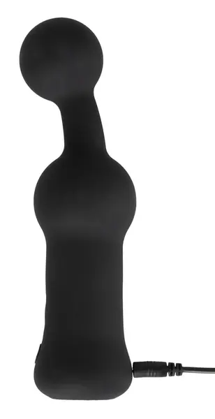 Black Velvets Vibrator za Prostatu 10-Režima Fleksibilni Analni Masažer, Crni
