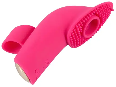 Sweet Smile Licking & Pulsating Finger System, Silicone, USB, 10 Modes
