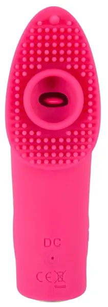 Sweet Smile Licking & Pulsating Finger System, Silicone, USB, 10 Modes