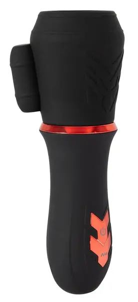 Rebel Dvomotorni Intimni Stimulator Kompaktni Vodootporan Crni 16.9cm