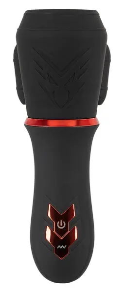 Rebel Dvomotorni Intimni Stimulator Kompaktni Vodootporan Crni 16.9cm