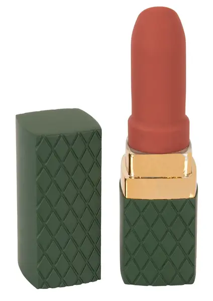 Emerald Love Luksuzni Mini Vibrirajući Uređaj u Oblicu Ruža, Ružičasti, 8.5 cm