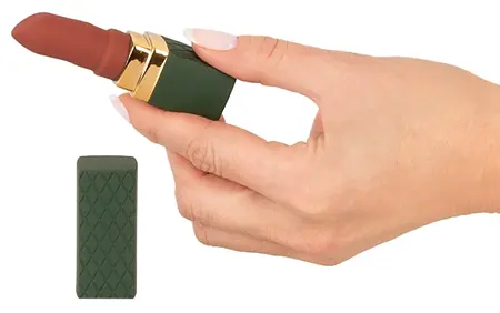 Emerald Love Luksuzni Mini Vibrirajući Uređaj u Oblicu Ruža, Ružičasti, 8.5 cm