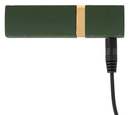 Emerald Love Luksuzni Mini Vibrirajući Uređaj u Oblicu Ruža, Ružičasti, 8.5 cm