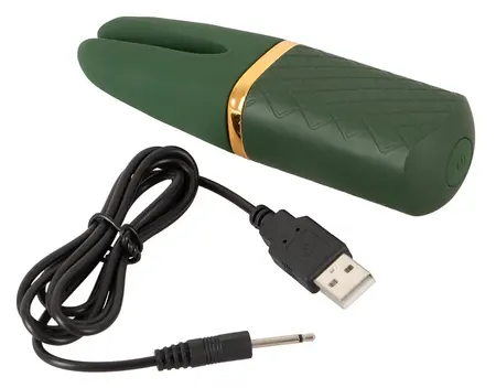 Emerald Love Luxurious Split Tip Vibrator Dual Arm Waterproof 13.1cm