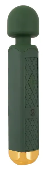 Emerald Love Luxurious Wand Massager Rechargeable Waterproof 10 Modes 22.2cm