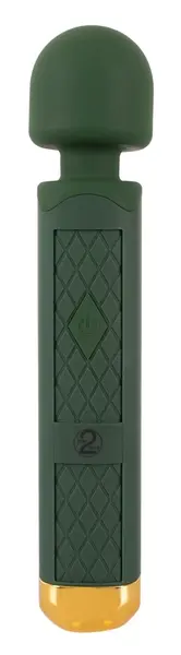 Emerald Love Luxurious Wand Massager Rechargeable Waterproof 10 Modes 22.2cm