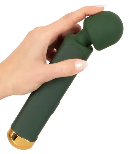 Emerald Love Luxurious Wand Massager Rechargeable Waterproof 10 Modes 22.2cm