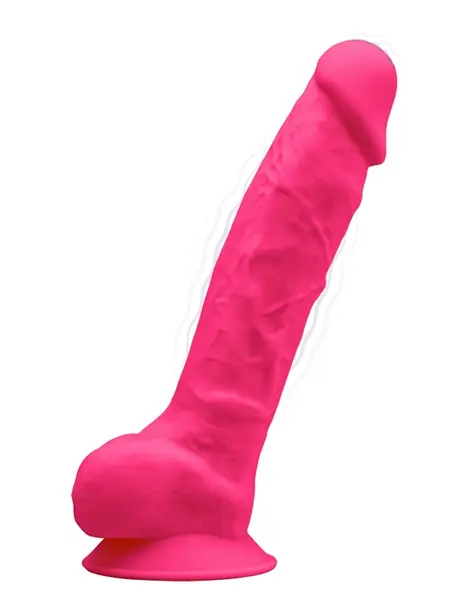 SilexD Model 1 Intimate System 8in Pink Flexible Silicone
