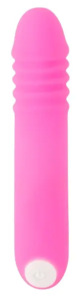 You2Toys Flashing Mini Vibe Pink - Compact Rechargeable Massager, 15 cm