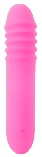You2Toys Flashing Mini Vibe Pink - Compact Rechargeable Massager, 15 cm