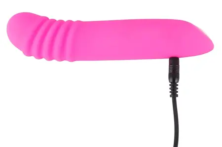You2Toys Flashing Mini Vibe Pink - Compact Rechargeable Massager, 15 cm