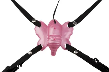 You2Toys Venus Butterfly Pink Adjustable Vibrating System 8 cm