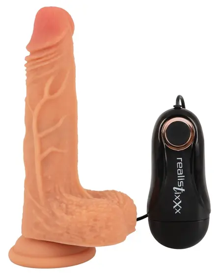Realistixxx Real Thing Small Silicone Model with Vibration, 18.6 cm