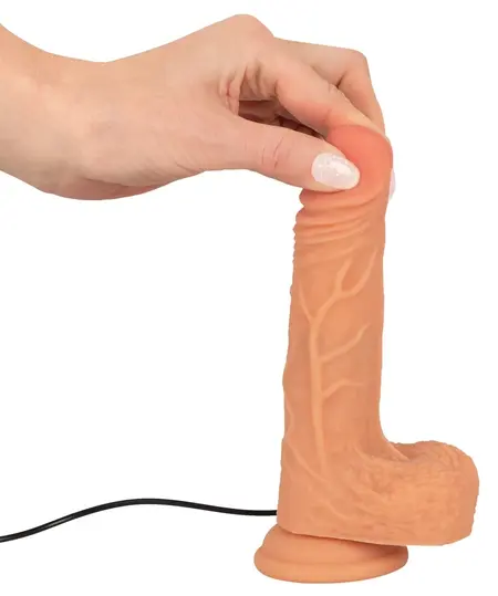 Realistixxx Real Thing Small Silicone Model with Vibration, 18.6 cm