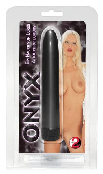 You2Toys Onyx Intimni Vibracioni Uređaj Antracit Siva 17 cm ABS