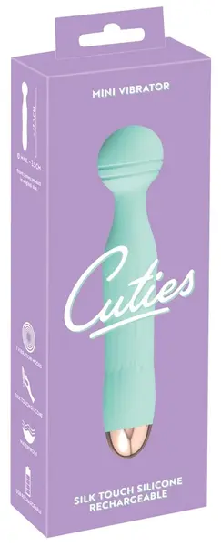 Cuties Mini Vibrator 2. Generacije Zeleni - Kompaktan, Vodootporan, 7 Režima