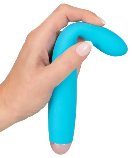 Cuties Mini Vibrator Plavi 2.G - Kompaktan Fleksibilan Vodootporan Model