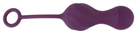 Sweet Smile RC Dual Silicone Pelvic Trainer Balls, 10 Modes, 73g, Pink