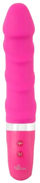 Sweet Smile Grejući Meki Vibra Intimni Silikonski Masažer 22.8 cm