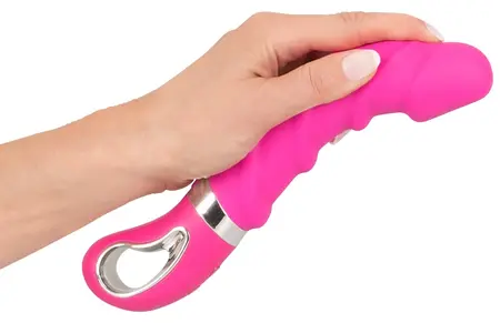 Sweet Smile Grejući Meki Vibra Intimni Silikonski Masažer 22.8 cm