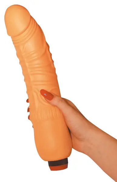 You2Toys Vibrator XXL 31 cm Powerful Multi-Speed PVC Black