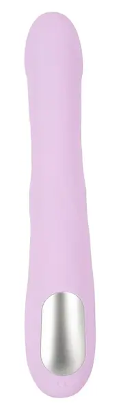 Sweet Smile Thrusting Pearl Vibrator Silicone Dual-Motor 24.8 cm Pink