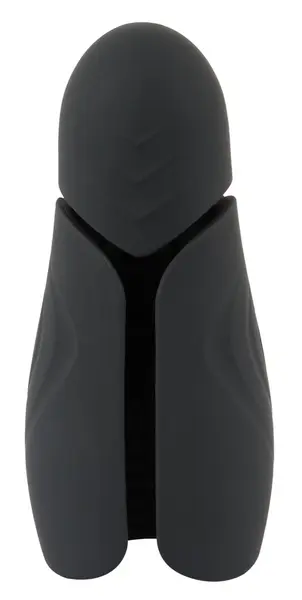 Rebel Intimate Device 2-in-1 Vibrating & Warming, 15 cm, Black