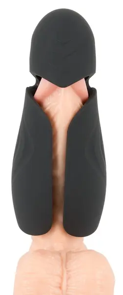 Rebel Intimate Device 2-in-1 Vibrating & Warming, 15 cm, Black