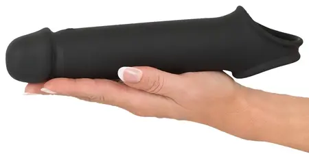 Rebel RC Intimni Produžni Rukav 8cm Vibrirajući Crni Podesiv