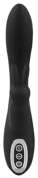Smile Trostruki Multi-Zona Vibrator sa Zecom i Perlama, 20.8 cm, Ljubičasti