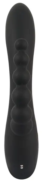 Smile Trostruki Multi-Zona Vibrator sa Zecom i Perlama, 20.8 cm, Ljubičasti