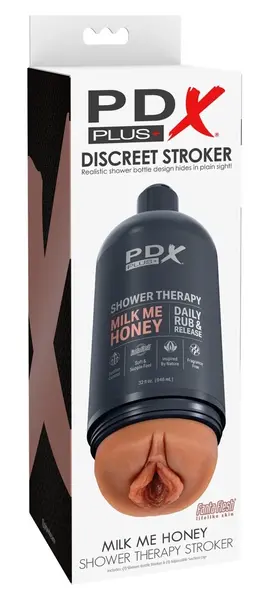 PDX Plug Shower Therapy Milk Me Honey Tan Intimni Uređaj 20.7cm