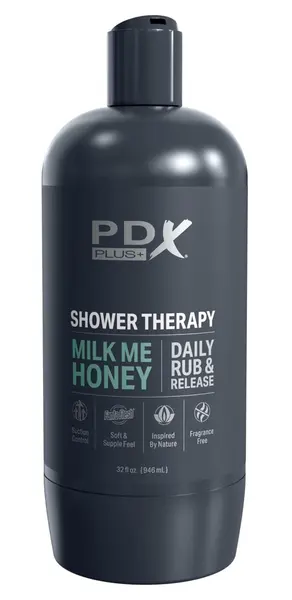 PDX Plug Shower Therapy Milk Me Honey Intimna Mašina 20.7cm