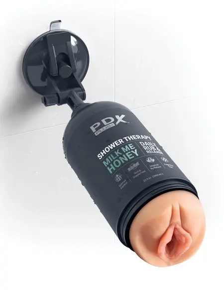PDX Plug Shower Therapy Milk Me Honey Intimna Mašina 20.7cm