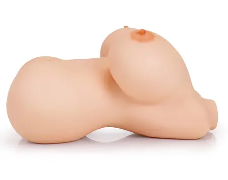 PDX Plus Big Titty Torzo - Anatomski Dvokanalni Intimni Model, 9 kg