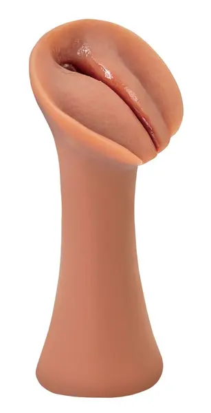 PDX Extreme Wet Slippery Sleeve Tan - Vodom Aktiviran Intimni Uređaj 14.6cm