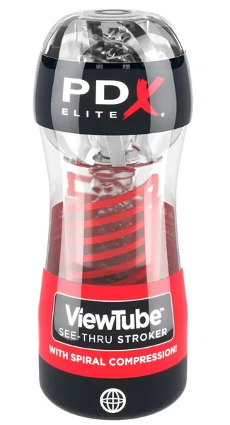 PDX Elite ViewTube 2 Transparentni intimni uređaj 18 cm