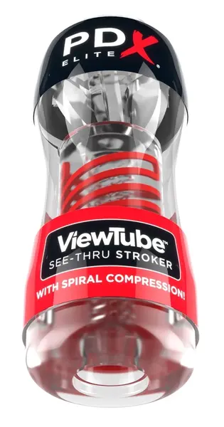 PDX Elite ViewTube 2 Transparentni intimni uređaj 18 cm
