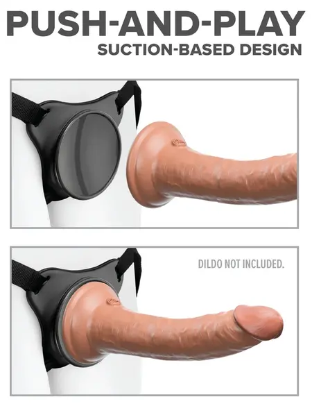 Pipedream Body Dock Original Harness - Podesivi remen sistem, Crni