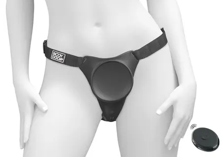 Pipedream Body Dock G-Spot Pro Harness sa vibrirajućom pločom, podesivi kaiševi