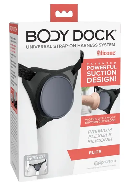 Pipedream Body Dock Elite Podesivi remen sistem, Silikonska ploča