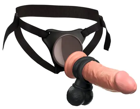 King Cock Elite Deluxe Silicone Body Dock Kit sa podesivim remenom