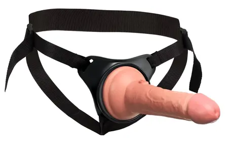 King Cock Elite Body Dock Beginner Kit - Podesivi silikonski sistem 17.8 cm