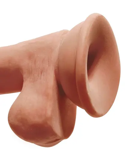 King Cock Plus 6.5” TDC Tan Intimate Machine with Suction Base