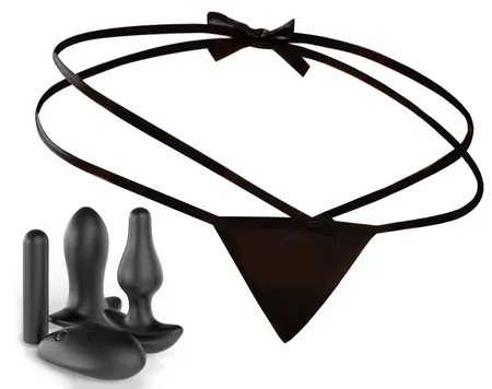 HookUp Panties Remote Triple Teaser S-L - Wireless Intimate Set