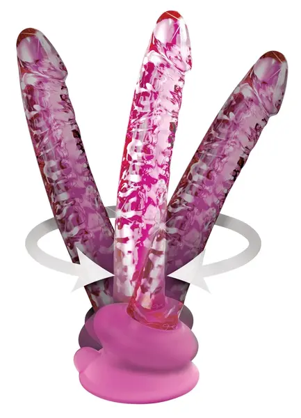 Pipedream Icicles No. 86 Glass Intimate Massager with Suction Cup 17cm